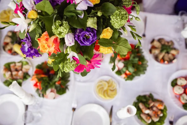 Table set for an event party — Stock Photo, Image