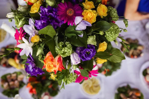 Tabel voor een evenementenfeest — Stockfoto