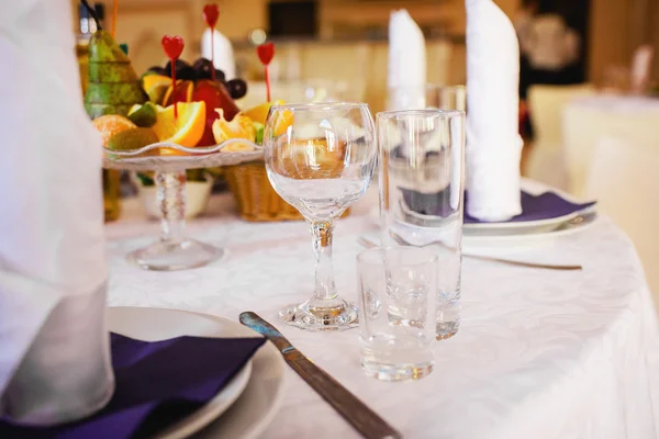 Conjunto de mesa para una fiesta — Foto de Stock