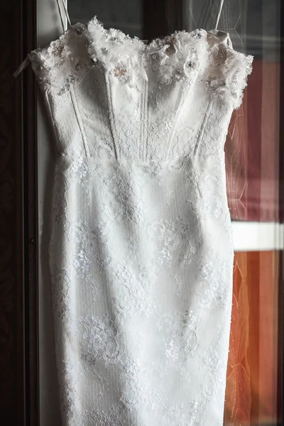 Belle robe de mariée — Photo