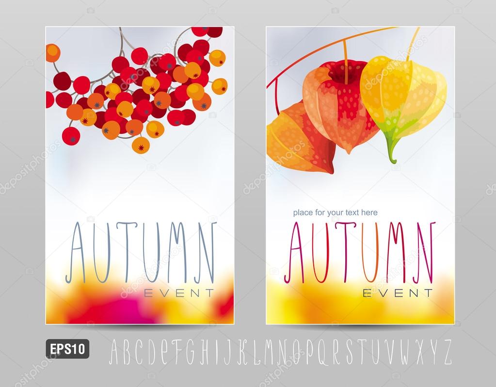 Autumn posters