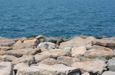 Rocky plaj manzarası