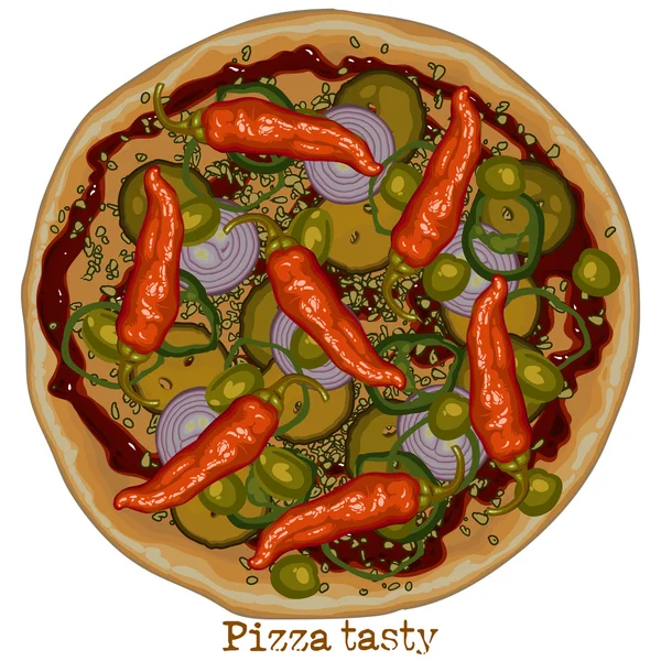 Πίτσα, ελεύθερο — Διανυσματικό Αρχείο