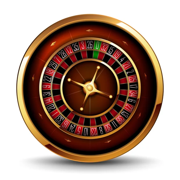 Roulette in the casino — Stock Vector