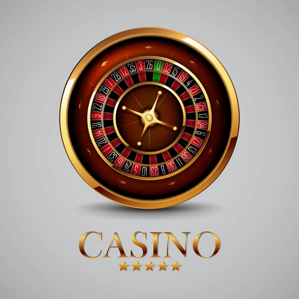 Roulette på casino — Stock vektor