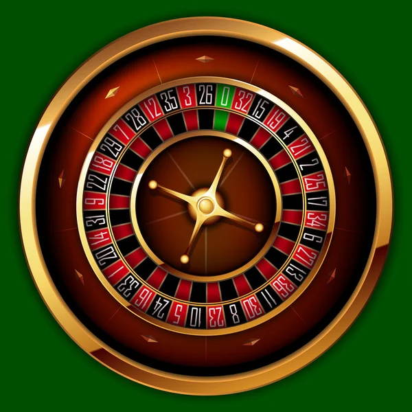 Roulette au casino — Image vectorielle