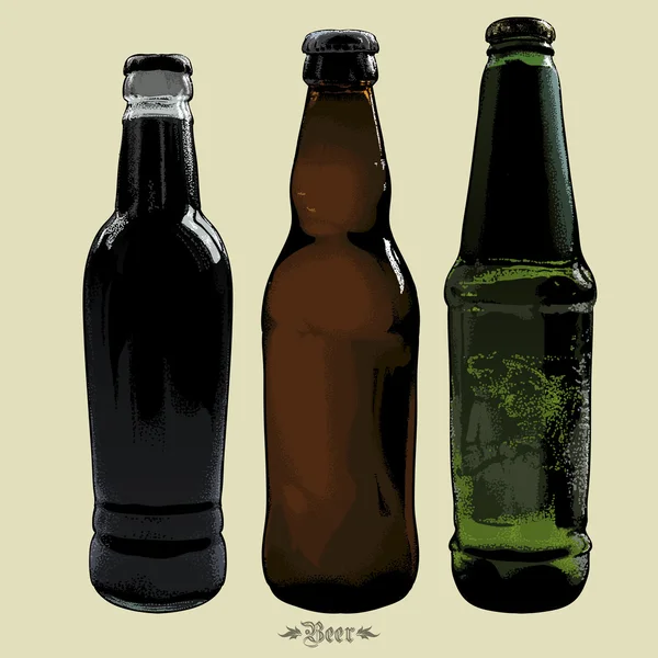Sada pivních prvků — Stockový vektor