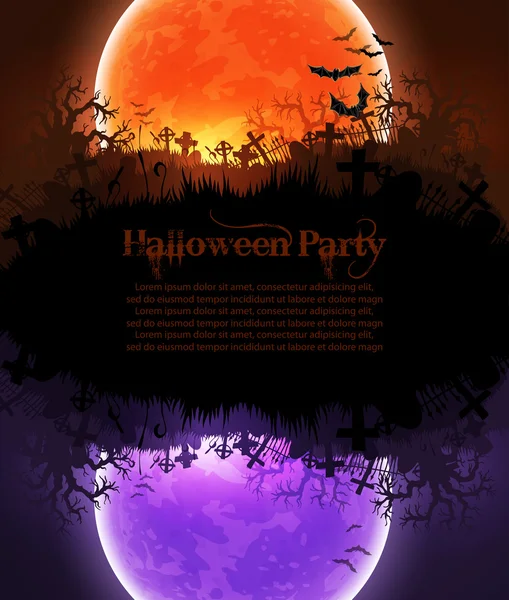 Fondo de Halloween — Vector de stock