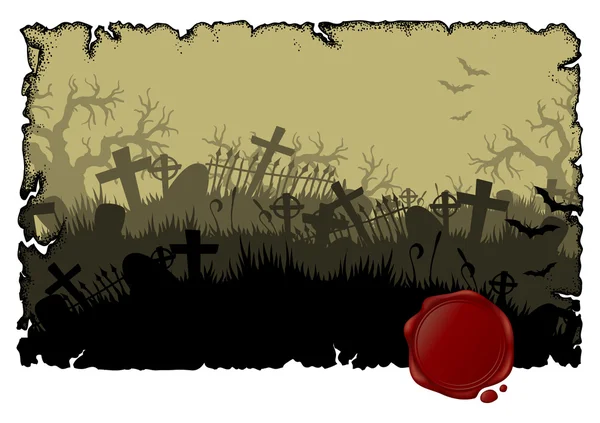 Fundo de Halloween —  Vetores de Stock