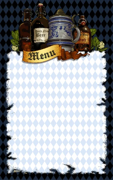 Fond de bière — Image vectorielle