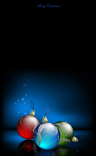 Conception de boules de Noël — Image vectorielle