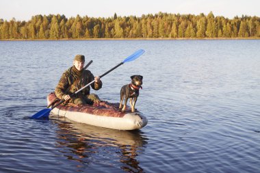 Bir köpek ile hunter gel eve geri