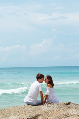 buzlu güzel genç yetişkin çift