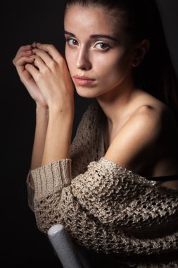 güzel model portre