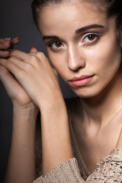 Beautiful model portrait — Stock Photo, Image