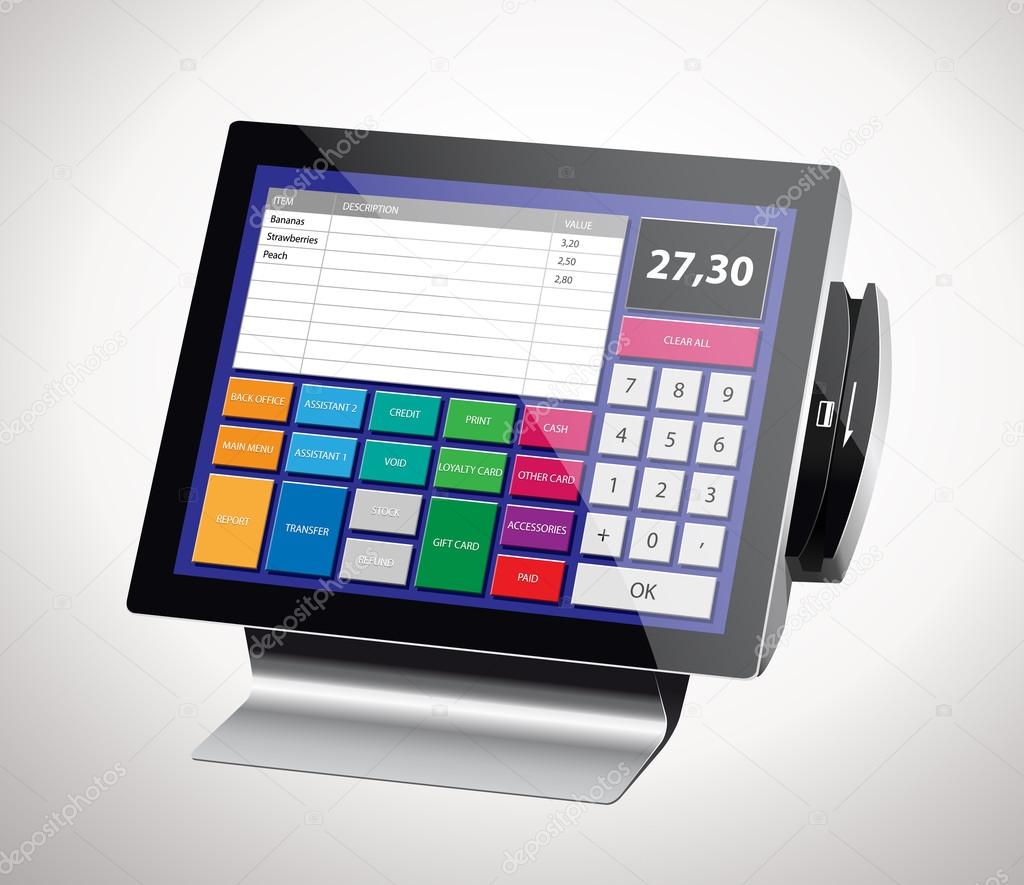 Cash register - modern device
