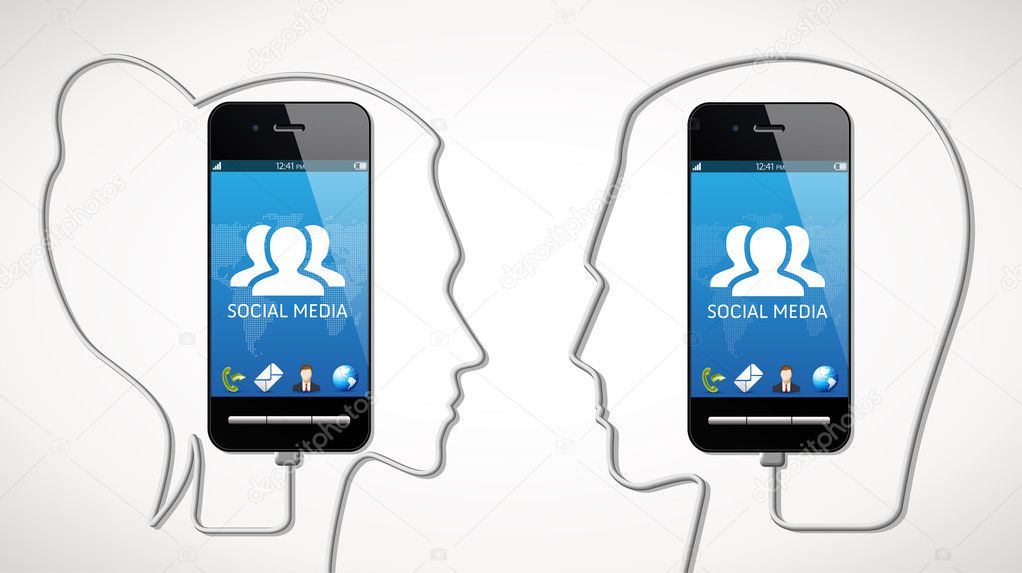 Cellphone - communication concept