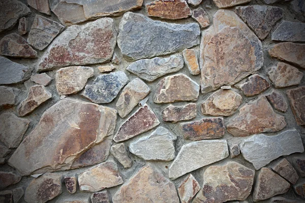 Parede de pedra com vinheta — Fotografia de Stock