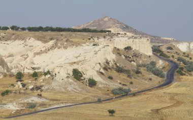 Kapadokya bölgesinde dağ