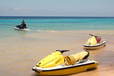 Yellow Jet Skis