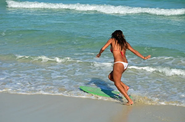 Sensual Skim Boarder — Foto de Stock