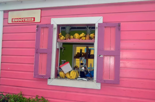 Tortola-Smoothie-Stand — Stockfoto