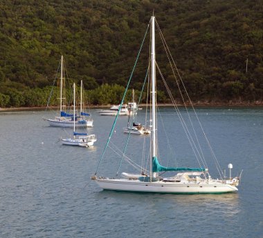 St.Thomas yelkenli yat