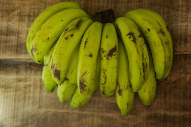 Salkım muzu görüntüsünü Üstten Görünüm