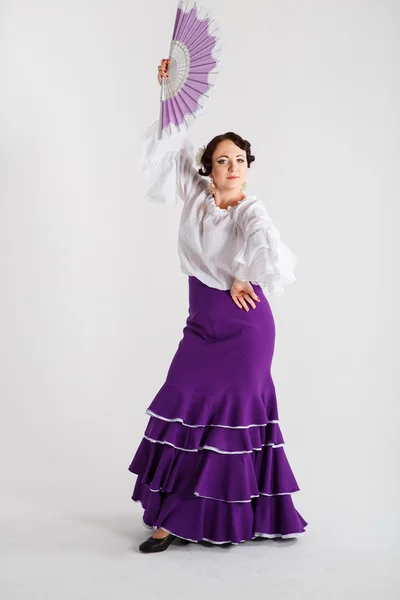 Bailarina española de flamenco — Foto de Stock
