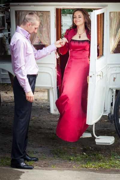 Casal bonito — Fotografia de Stock