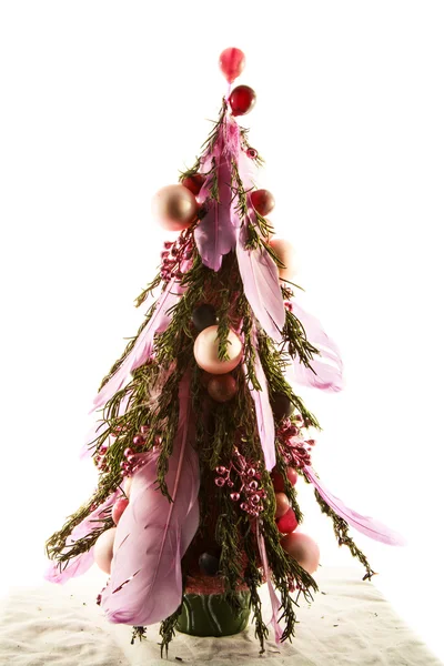 Handmade New Year tree — Stock Photo, Image