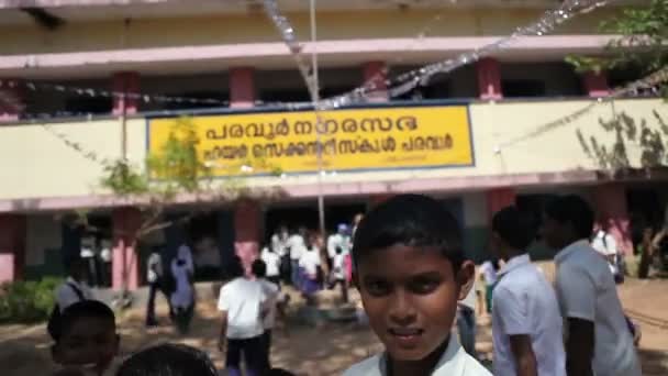 印度孩子快乐 — 图库视频影像