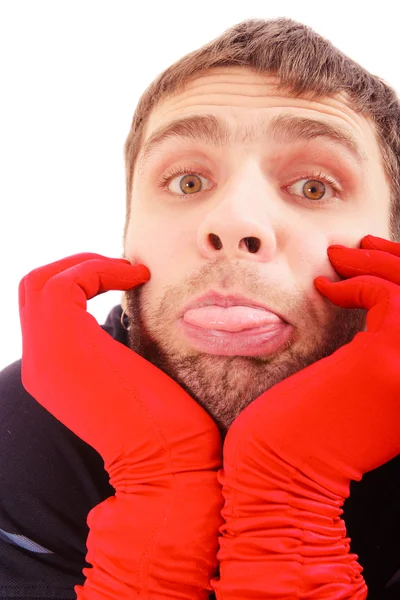 Valentine's day handsome man — Stock Photo, Image