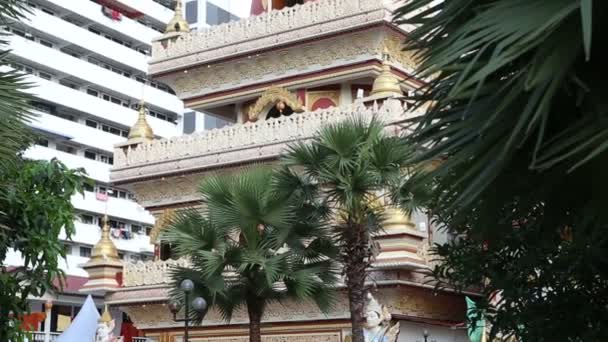 Templo de Buda en Penang — Vídeo de stock