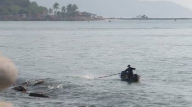 Vietnamca balıkçı balıkçılık o