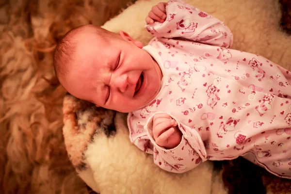 Söt newborn baby — Stockfoto