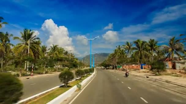 W ruchu na drodze w Wietnamie — Wideo stockowe