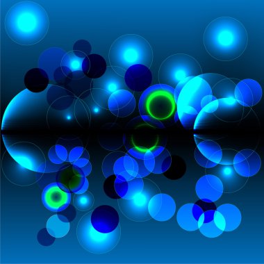 Daire modern geometrik arka plan