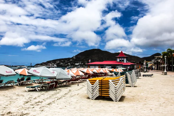 Philipsburg Maarten Août 2015 Vue Promenade Great Bay Philipsburg — Photo