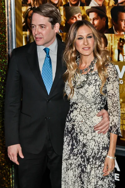 Sarah Jessica Parker dan Matthew Broderick — Stok Foto