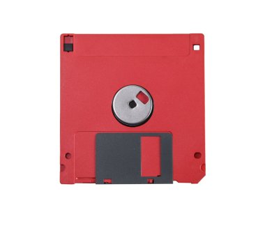 Kırmızı floppy disk 