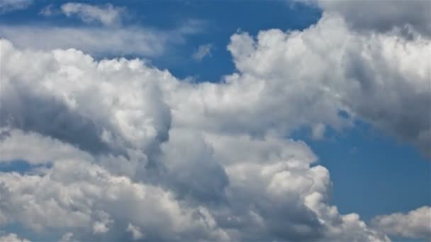 Blue sky time lapse — Stock Video
