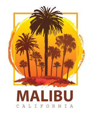 Yaz Tatili ve Palmiye Ağacı Arka Plan.