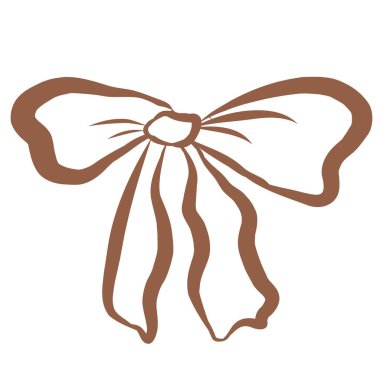 Yaylı Resim Çizgisi. El Çizimi Karalama.