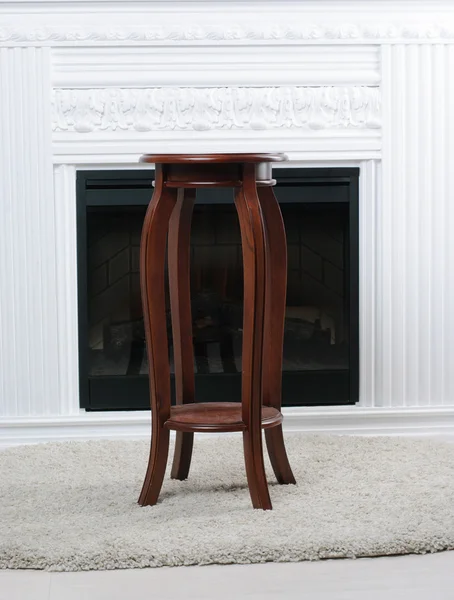 Wooden stool within doors — Stock Photo, Image