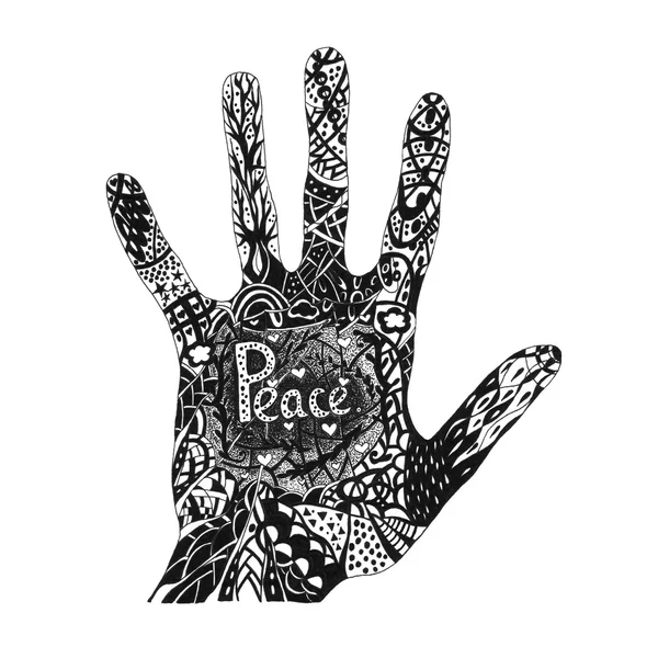 Palm Hand draw
