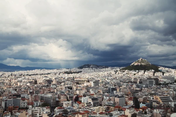 Blick auf Athen, Griechenland. — Stockfoto