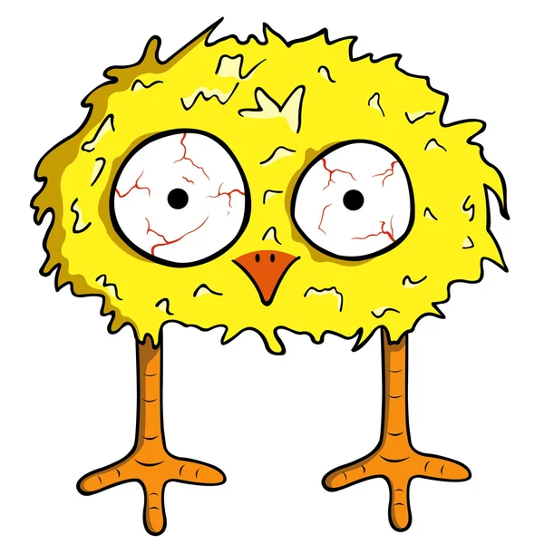 Cartoon chick — Stock Vector