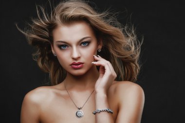 seksi kadın portresi