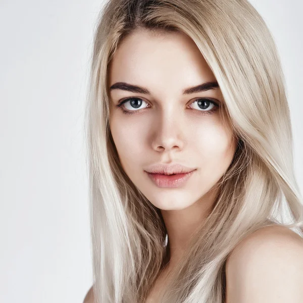 Sexy blonde portrait. — Stock Photo, Image